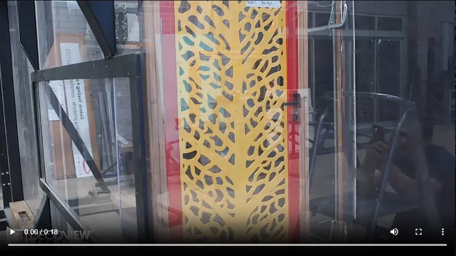 Melbourne home with TBT security door